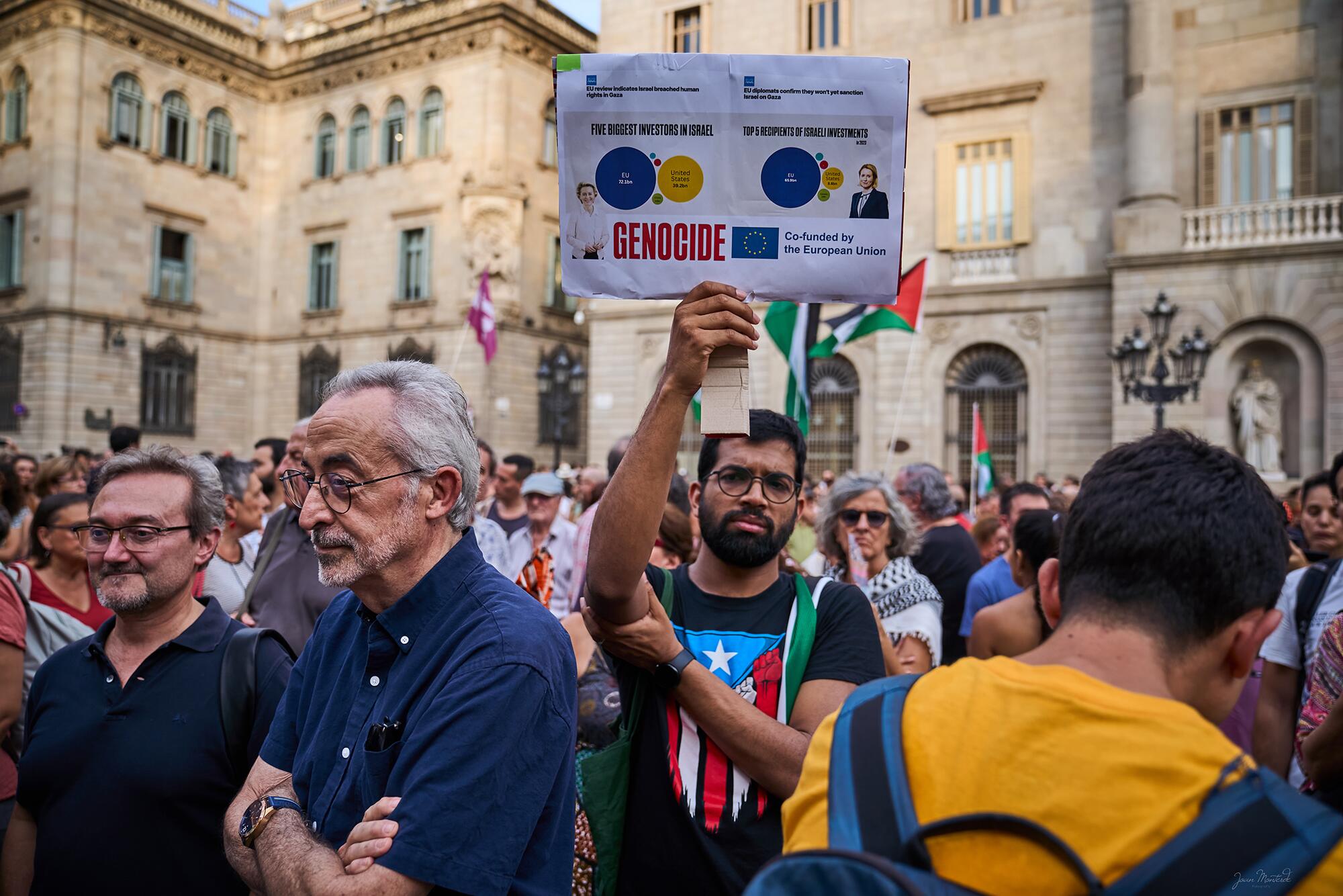 Concentración Barcelona Gaza - 5